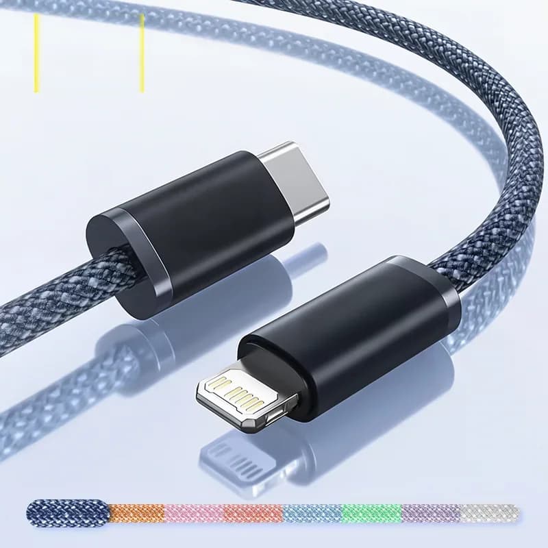 Cabo USB-C para Lightning, Carregamento Rápido 30W